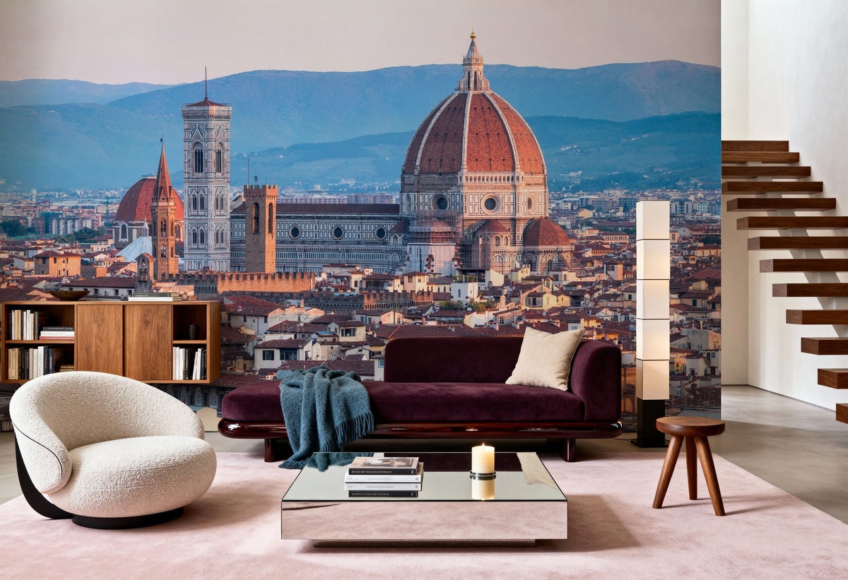 Florence Sunrise Mural Wallpaper - room preview 04