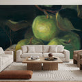 Green Apples II Mural Wallpaper - room preview 04