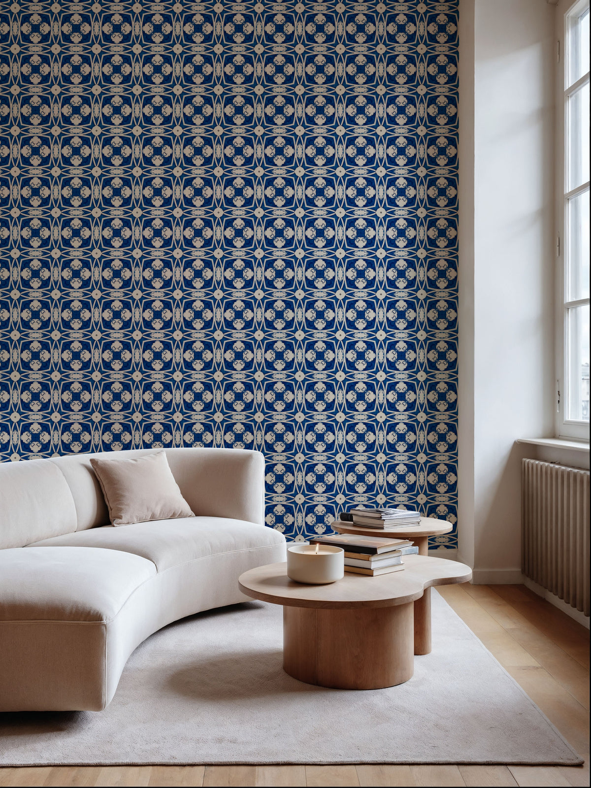 Nara Cotton Fields Mural Wallpaper - room preview 04