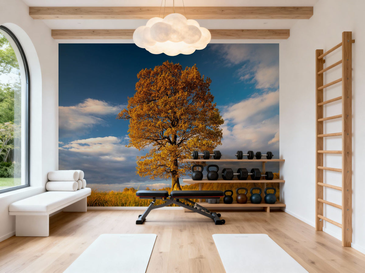 Last Tree Standing Mural Wallpaper - room preview 04