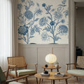 Proud Victorian Flowers Mural Wallpaper - Light Tone - room preview 04