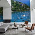 Tropical Harbor Mural Wallpaper - room preview 04