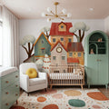 Old Town Holiday's Mural Wallpaper - room preview 04