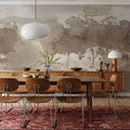 Sepia Trees Mural Wallpaper - room preview 04