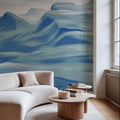 Oil Mountain, Blues Mural Wallpaper - room preview 04