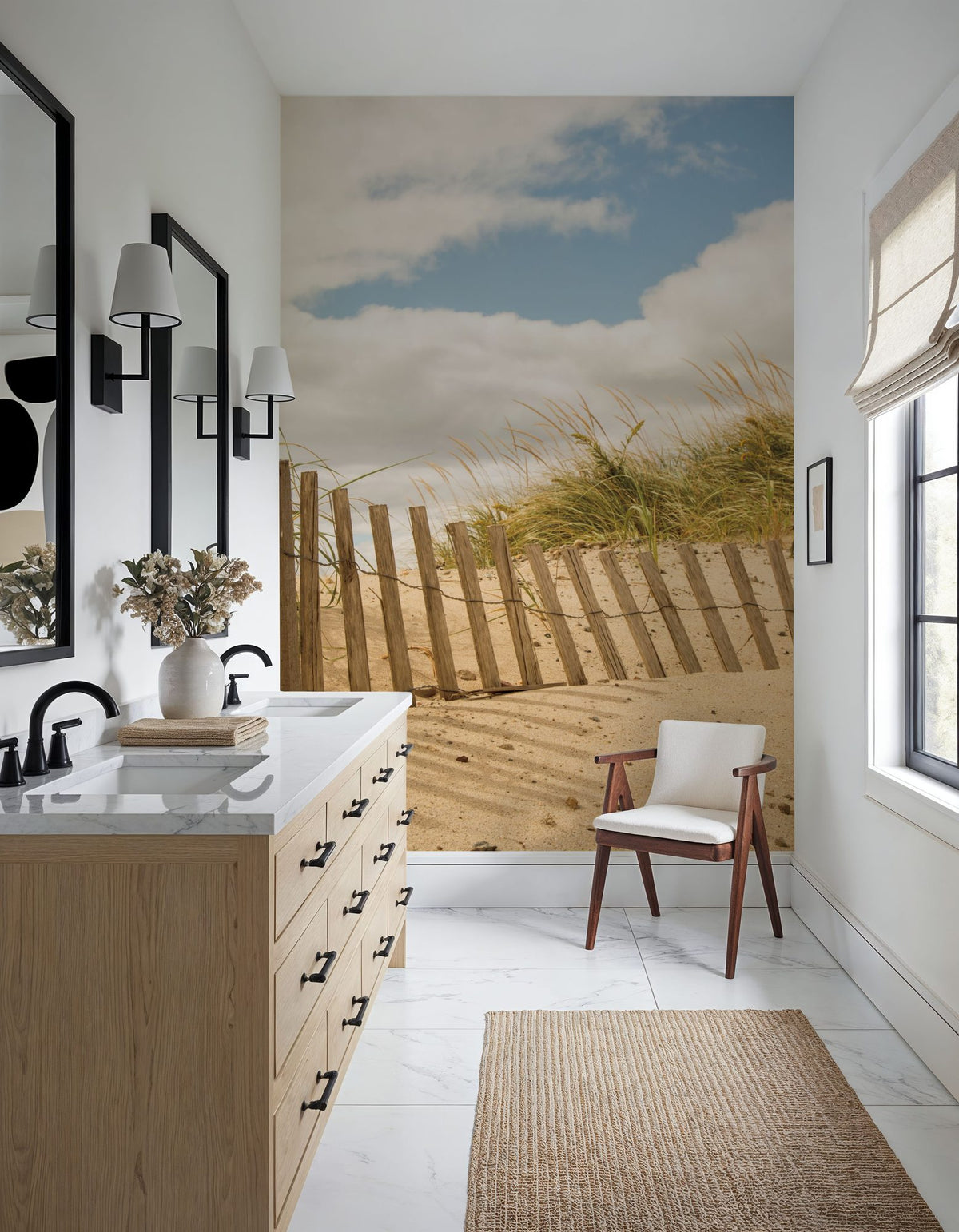 Beach Dunes I Mural Wallpaper - room preview 04