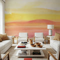 Pink Sunrise I Mural Wallpaper - room preview 04