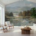 Valley River Mural Wallpaper - room preview 04