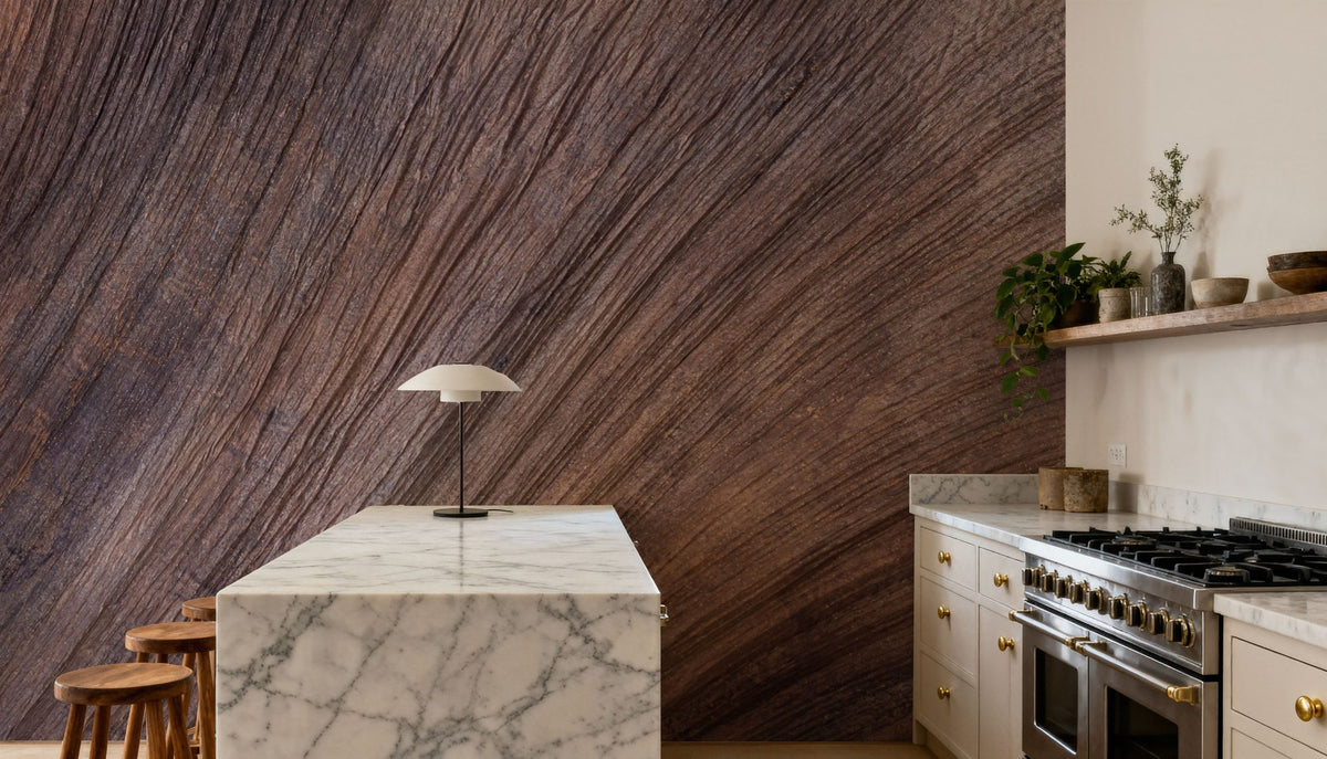 Timber Waves Mural Wallpaper - room preview 04