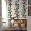 The Rambling Rose Mural Wallpaper - room preview 04