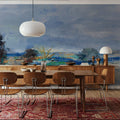 Periwinkle Sky Mural Wallpaper - room preview 04