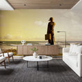Golden Horizon Seeker Mural Wallpaper - room preview 04