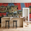 Greetings From Oak Ridge Mural Wallpaper - room preview 04