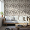 Land of the Leopard Mural Wallpaper - room preview 04
