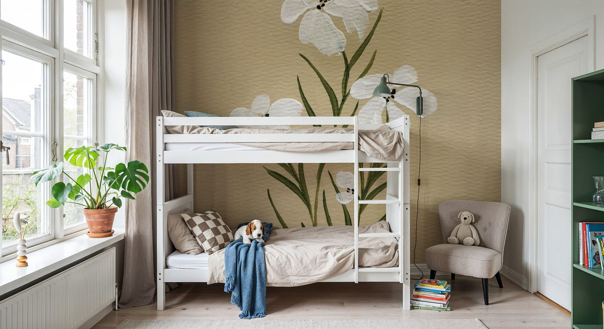 Pretty Little Flower I Mural Wallpaper - room preview 04