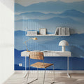Misty Mountain Layers Mural Wallpaper - room preview 04