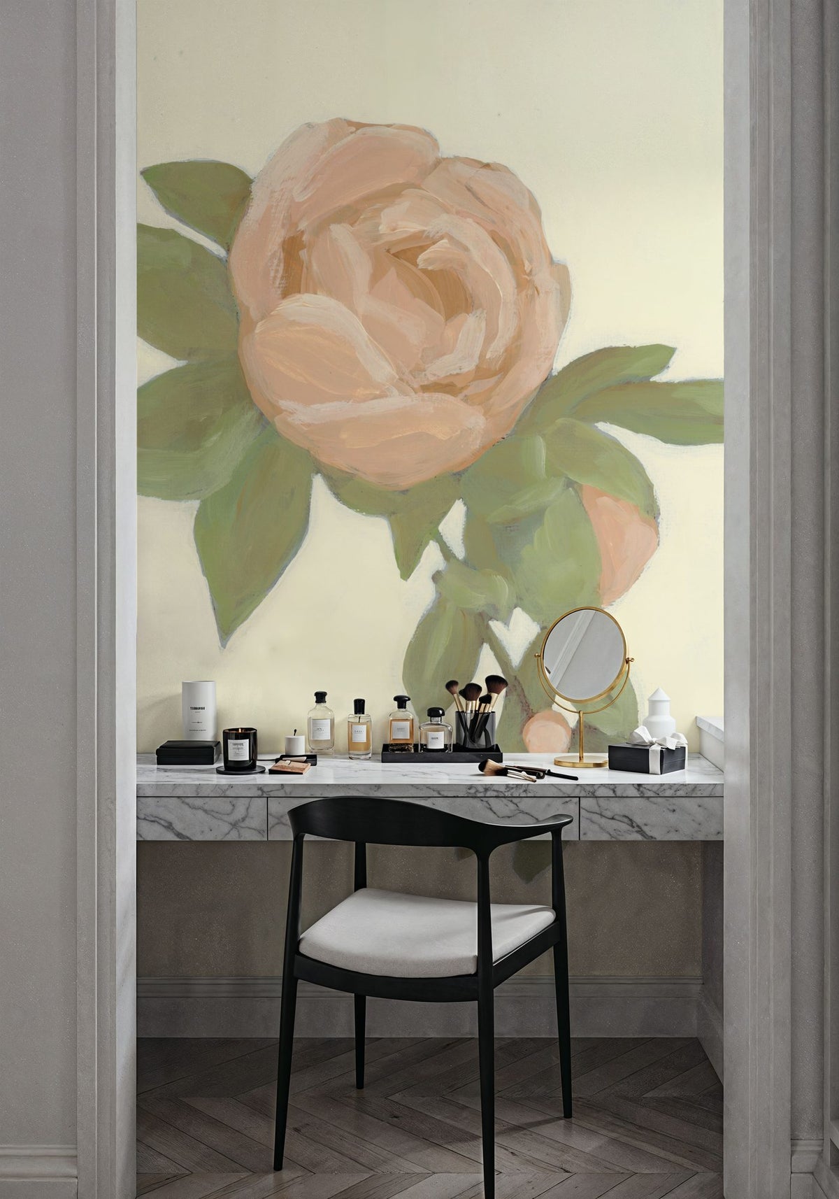 Sweet Peony Mural Wallpaper - room preview 04