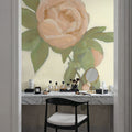 Sweet Peony Mural Wallpaper - room preview 04