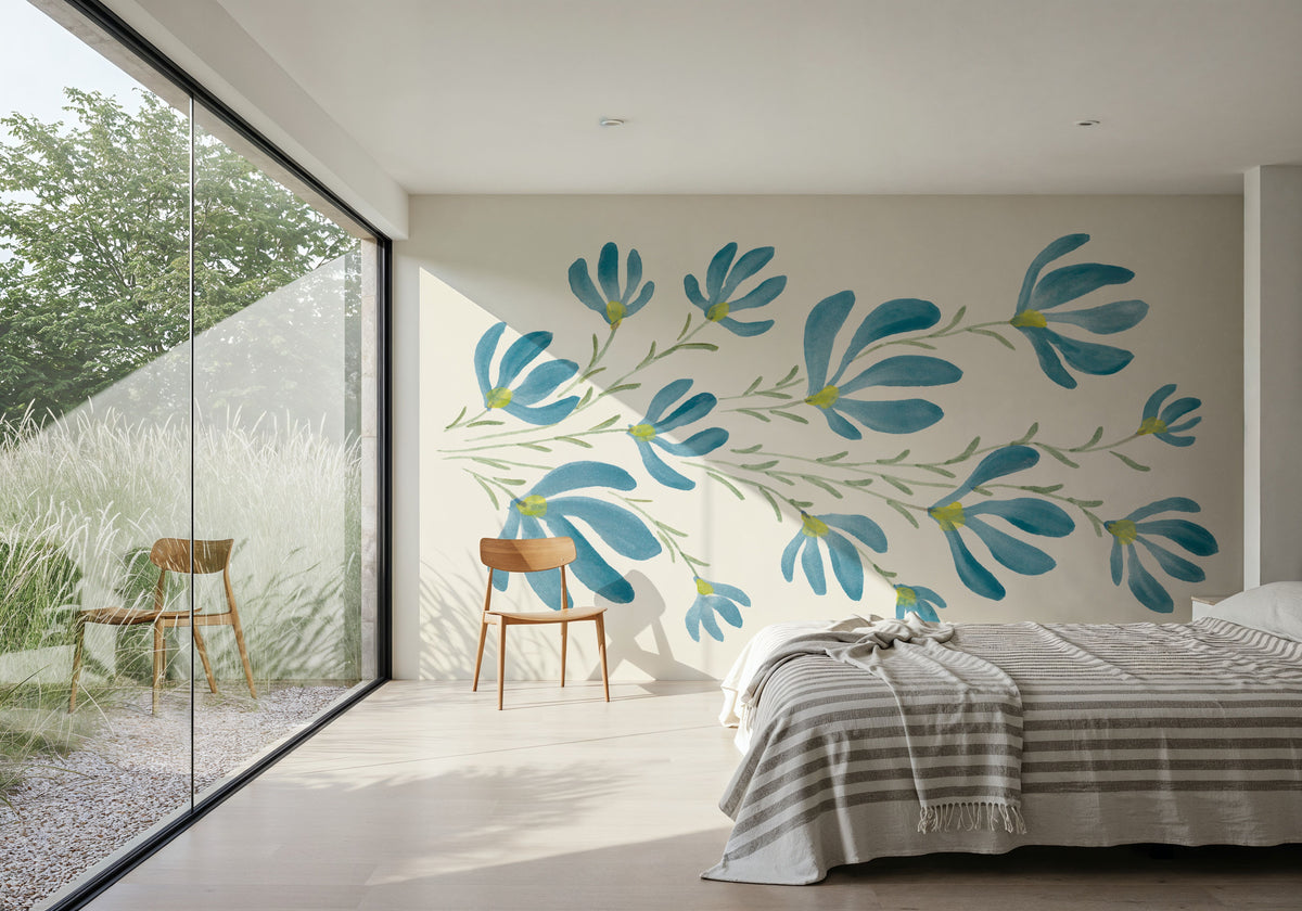 Pretty Blooms III Mural Wallpaper - room preview 04