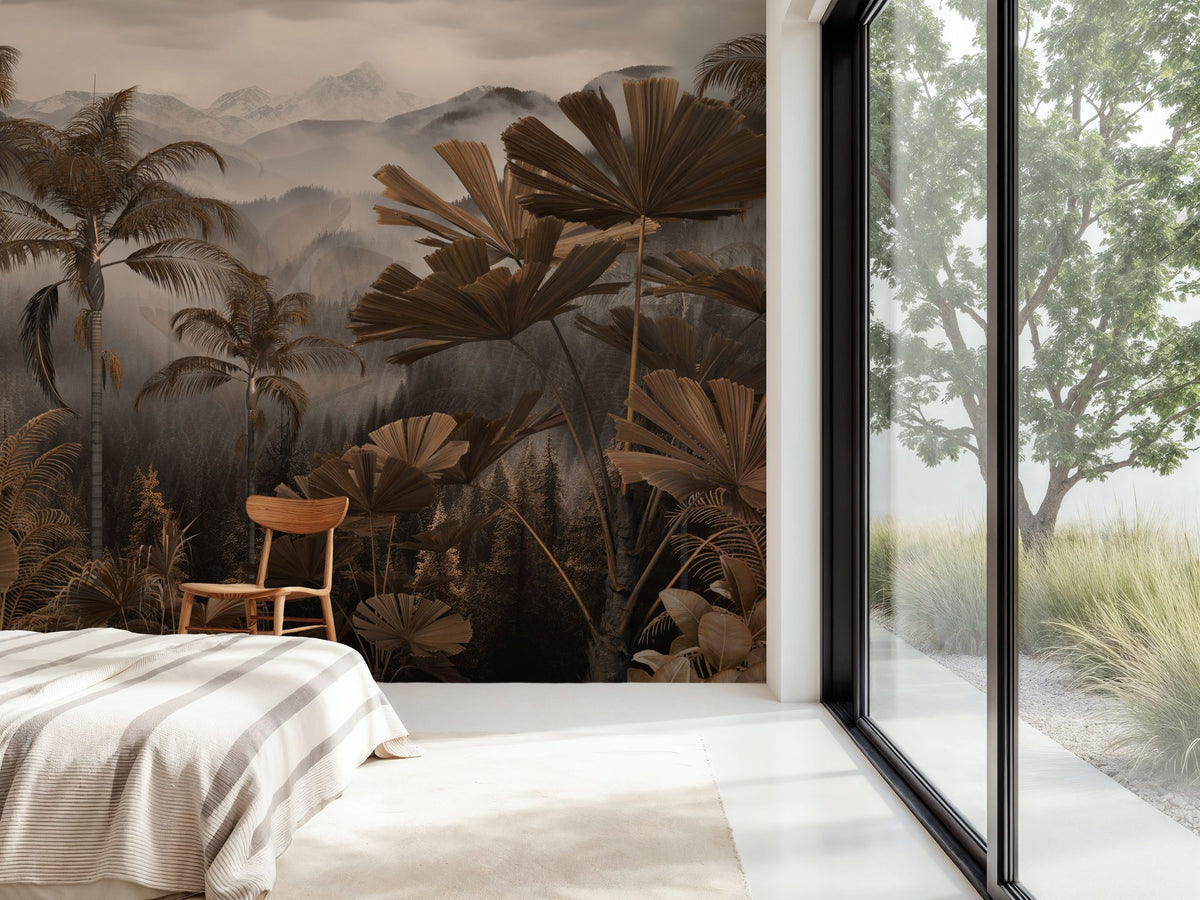 Vintage Valley Mural Wallpaper - room preview 04