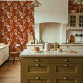 November Blooms Mural Wallpaper - room preview 04