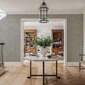 Mottled Linen Effect, Stone Mural Wallpaper - room preview 04