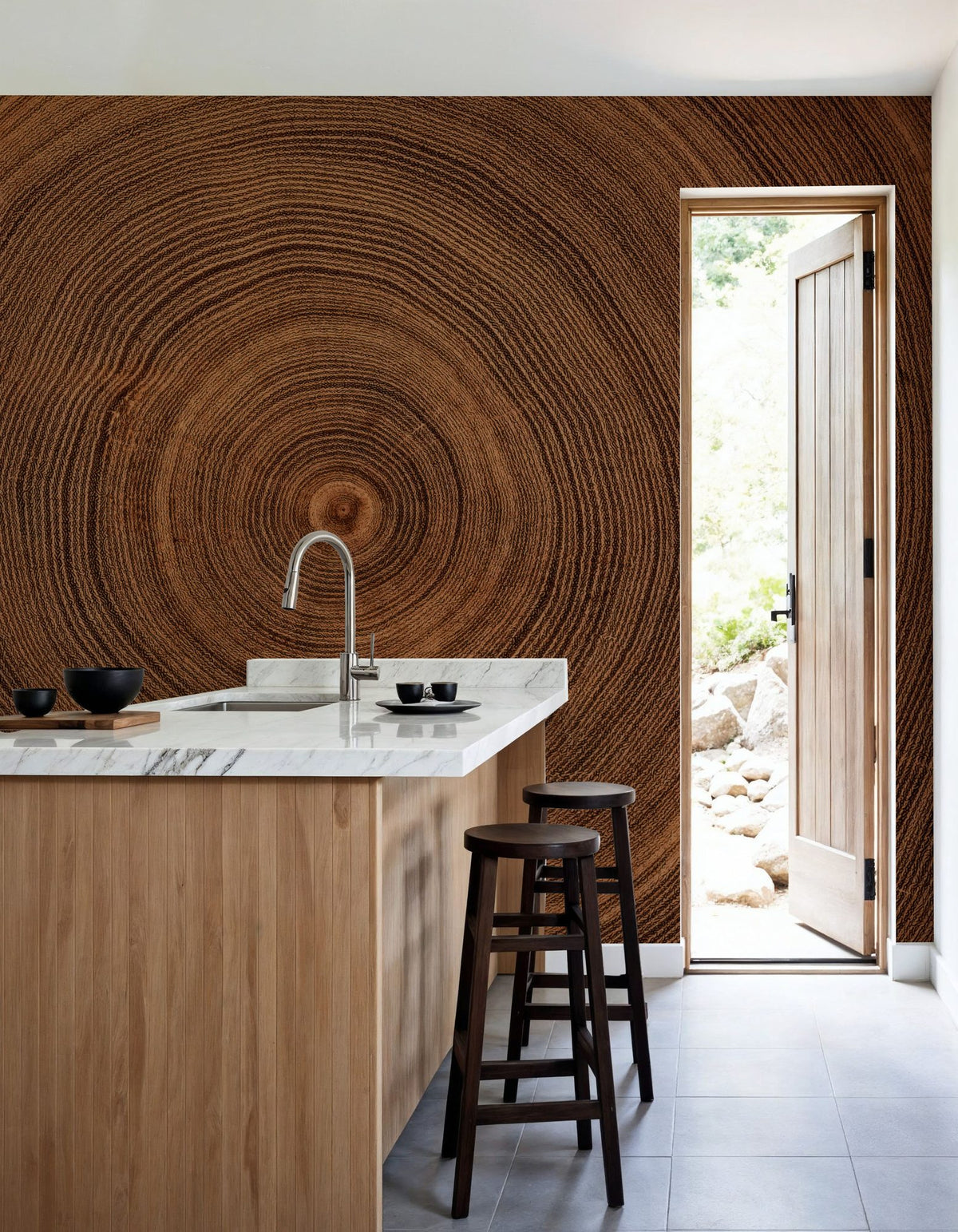Timber Core Mural Wallpaper - room preview 04