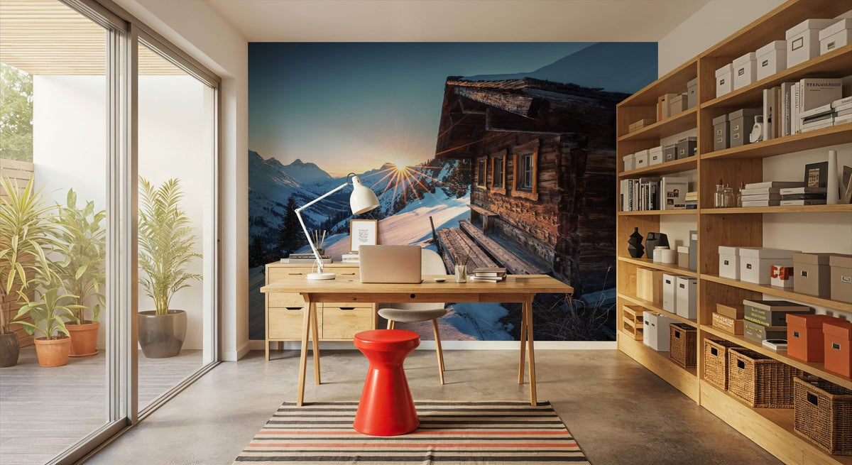 Zug Sunset Mural Wallpaper - room preview 04