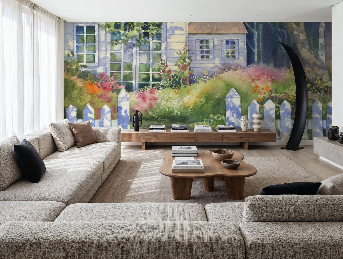 Welcome Mural Wallpaper - room preview 04