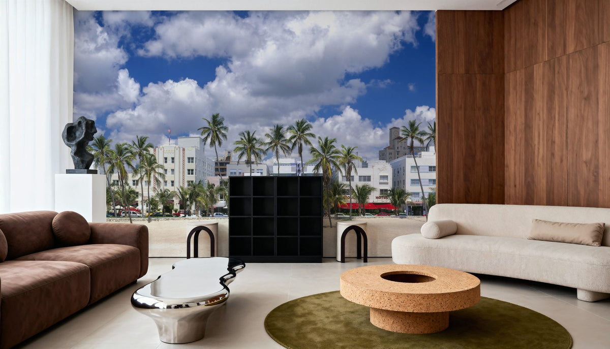 Ocean Drive Elegance Mural Wallpaper - room preview 04