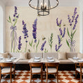 Lavender Bliss V Mural Wallpaper - room preview 04