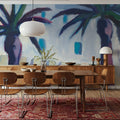 Palm Trees and Rugs Mural Wallpaper - room preview 04