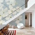 Dogwood White Mural Wallpaper - room preview 04
