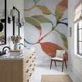 Plant Care III Rust Mural Wallpaper - room preview 04