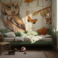 Owl Lodge I Mural Wallpaper - room preview 04