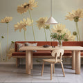 Yellow and Sky Mural Wallpaper - room preview 04
