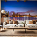 Manhattan At Sunset Mural Wallpaper - room preview 04