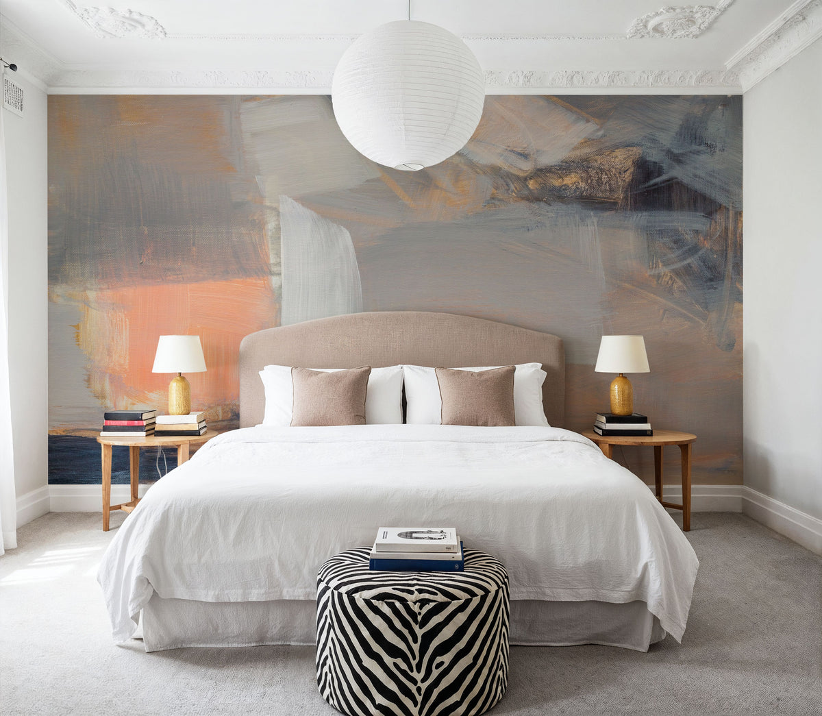 Beale Street Abstract II Crop Mural Wallpaper - room preview 04