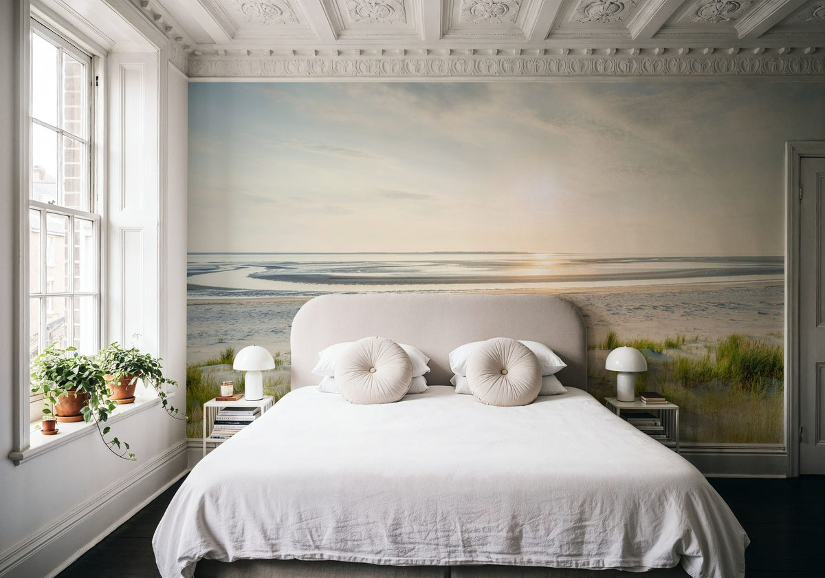 Dune Beach Sunset Mural Wallpaper - room preview 04