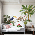 Monkey's Balance Act Mural Wallpaper - room preview 04