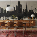 San Francisco Skyline Concrete Mural Wallpaper - room preview 04