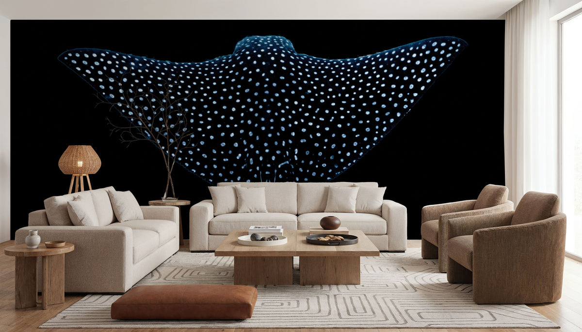 Eagle Ray Sway Mural Wallpaper - room preview 04