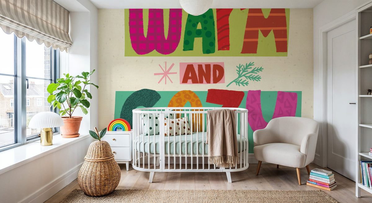 Festive Feelings III Mural Wallpaper - room preview 04