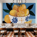 Lifes Bowl of Lemons Mural Wallpaper - room preview 04
