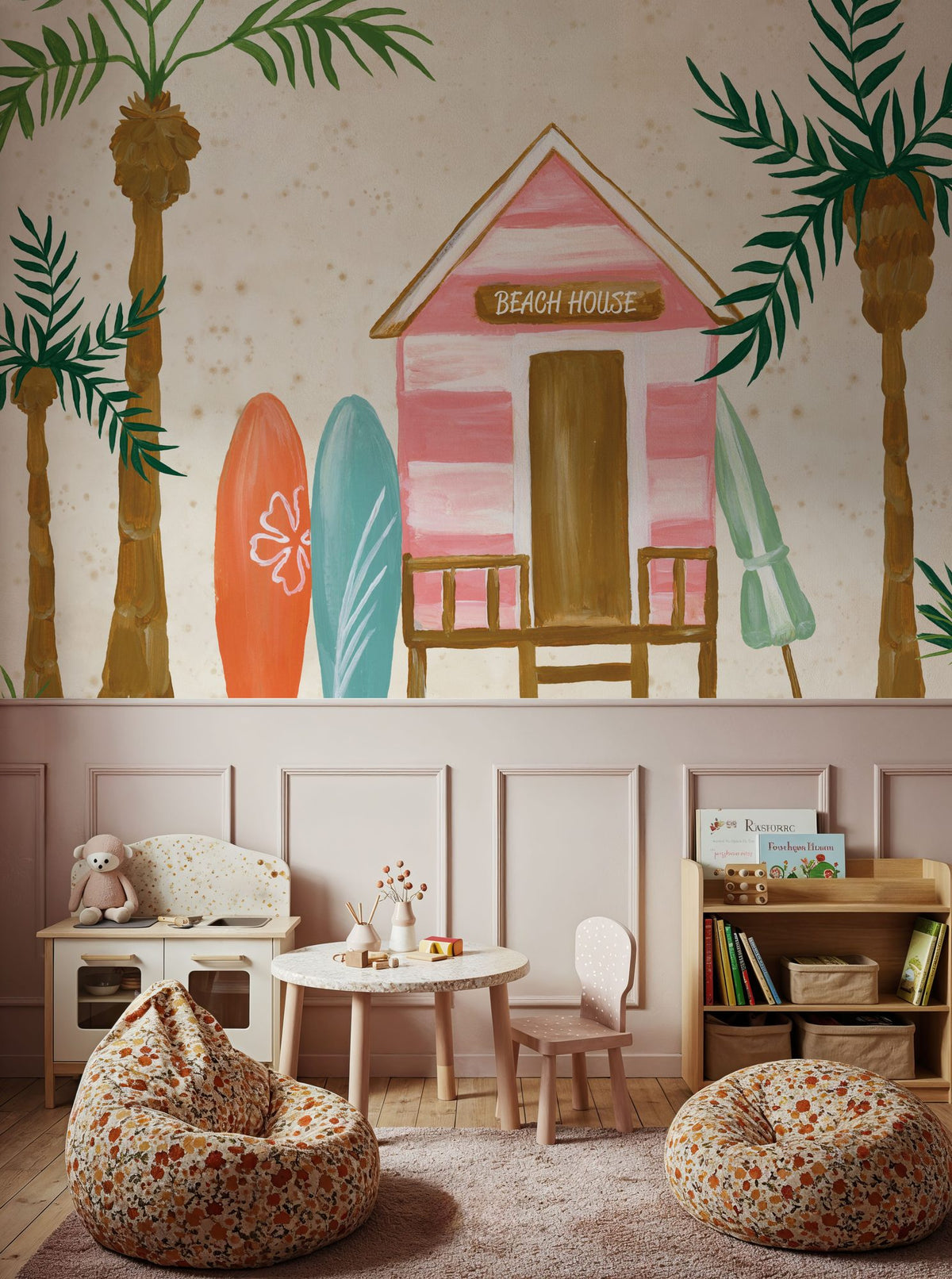 Beach Day II Mural Wallpaper - room preview 04