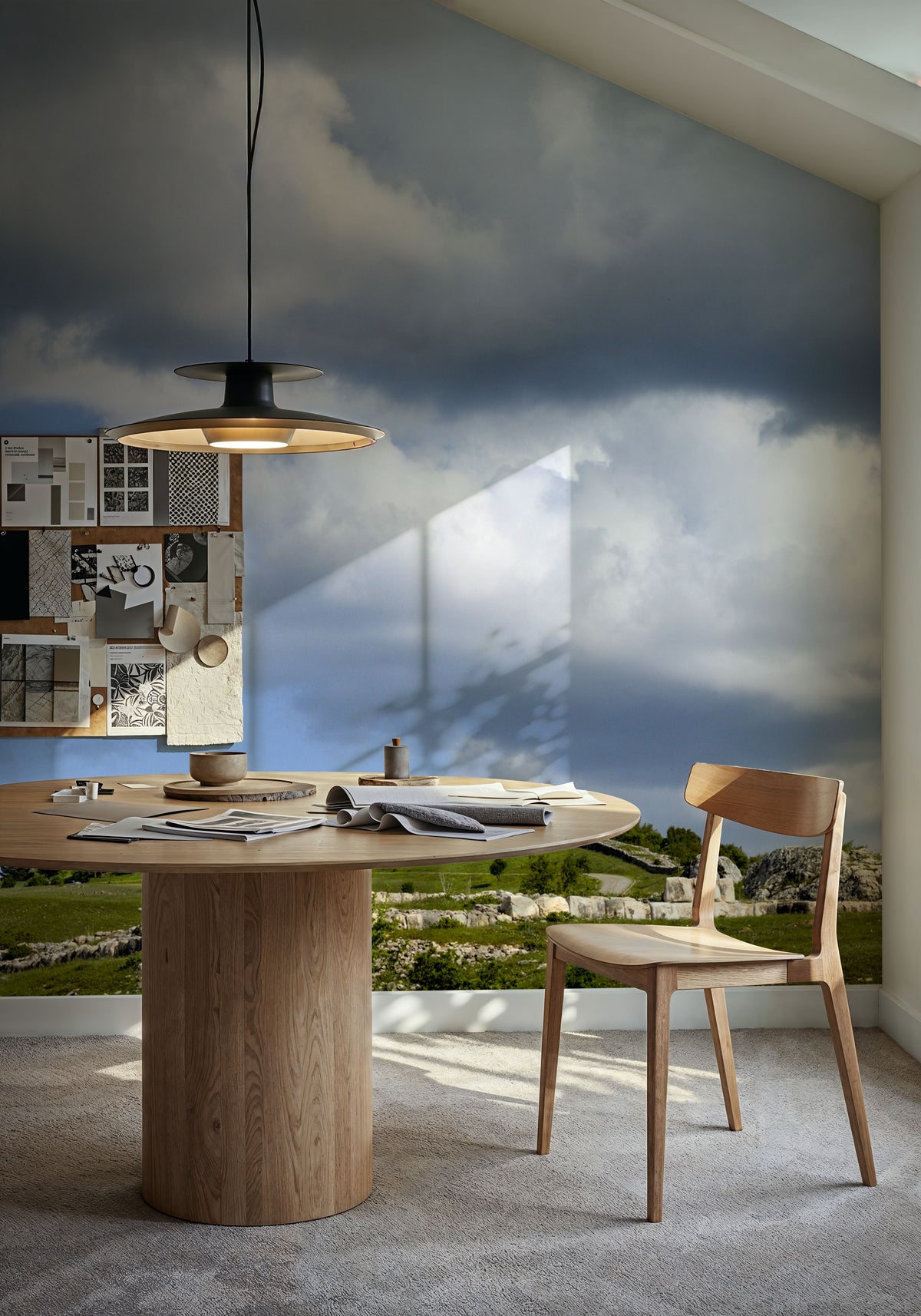 Rolling Meadow Mural Wallpaper - room preview 04