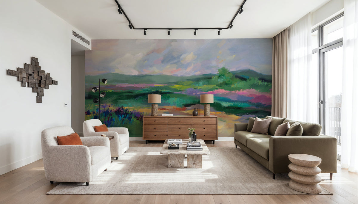 April Bloom Mural Wallpaper - room preview 04