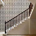 Vintage Facade Pattern Mural Wallpaper - room preview 04