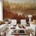 Mountainscape Spice Mural Wallpaper - room preview 04