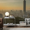 Taipei Sunset Mural Wallpaper - room preview 04